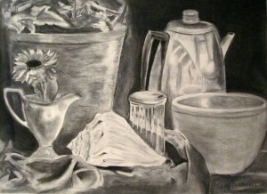 Charcoal on Paper