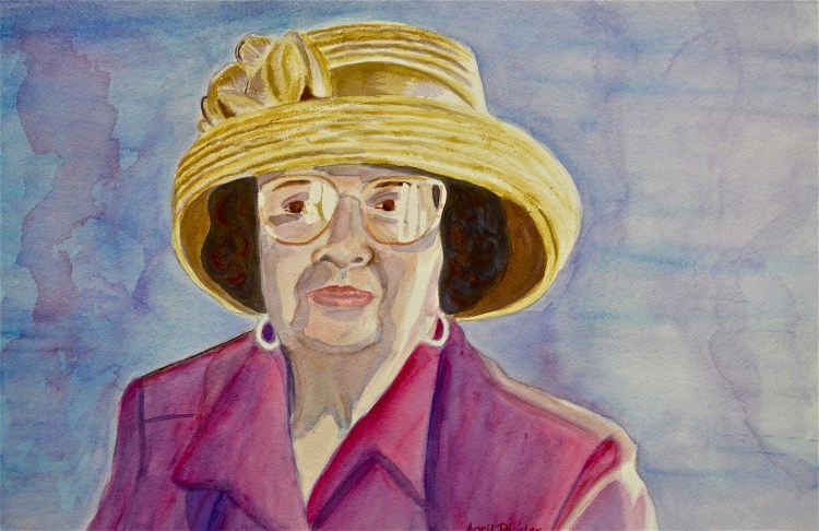 April Painter's Portrait of her Mother.